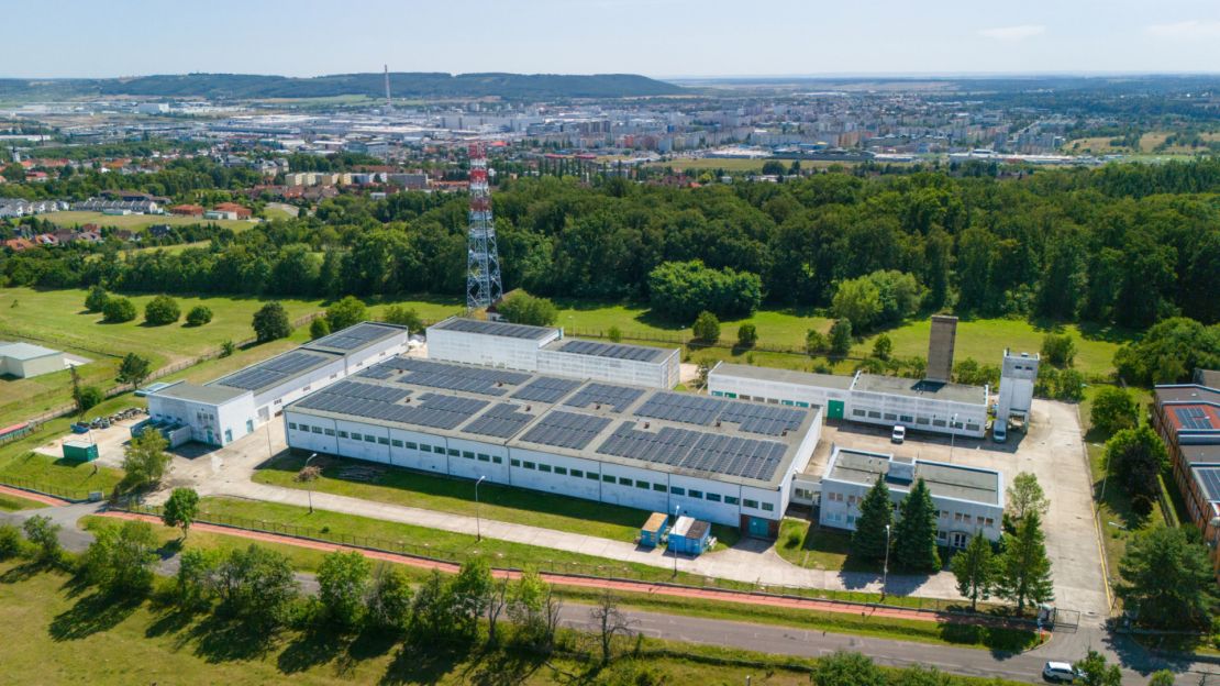 ŠKO-ENERGO - fotovoltaika na Úpravně vody Bradlec